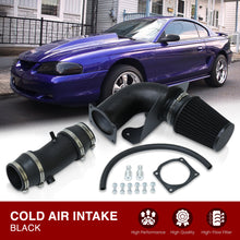 Load image into Gallery viewer, Ford Mustang 5.0L 1994-1995 Cold Air Intake Black