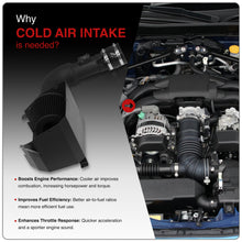 Load image into Gallery viewer, Scion FRS 2013-2016 / Toyota 86 2017-2020 / Subaru BRZ 2013-2020 Cold Air Intake Black + Heat Shield