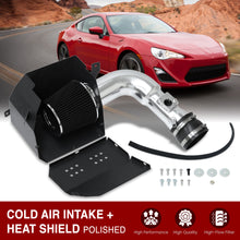 Load image into Gallery viewer, Scion FRS 2013-2016 / Toyota 86 2017-2020 / Subaru BRZ 2013-2020 Cold Air Intake Polished + Heat Shield