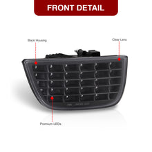 Load image into Gallery viewer, Chevrolet Camaro 2010-2013 Sequential LED Tail Lights Black Housing Clear Len