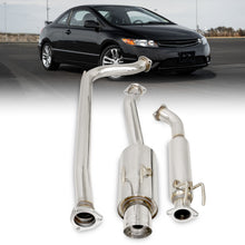 Load image into Gallery viewer, Honda Civic SI Coupe 2006-2011 N1 Style Stainless Steel Catback Exhaust System (Piping: 2.5" / 65mm | Tip: 4.5")