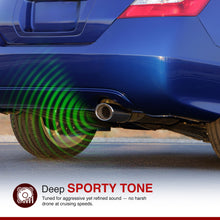 Load image into Gallery viewer, Honda Civic SI Coupe 2006-2011 N1 Style Stainless Steel Catback Exhaust System (Piping: 2.5" / 65mm | Tip: 4.5")