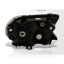 Load image into Gallery viewer, Toyota Tundra 2007-2013 / Sequoia 2008-2017 LED DRL Bar Projector Headlights Chrome Housing Clear Len Clear Reflector