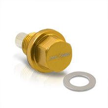 Load image into Gallery viewer, Oil Pan Magnetic Bolt with Gasket M12 x 1.25 Gold for Infiniti/Lexus/Nissan/Toyota