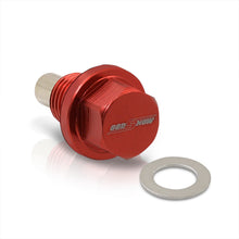 Load image into Gallery viewer, Oil Pan Magnetic Bolt with Gasket M12 x 1.25 Red for Infiniti/Lexus/Nissan/Toyota
