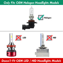 Load image into Gallery viewer, Nissan Rogue 2014-2016 LED DRL Factory Style Headlights Black Housing Clear Len Amber Reflector (Halogen Models Only)