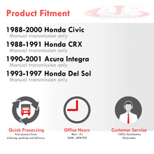 Load image into Gallery viewer, Acura Integra 1994-2001 / Honda Civic 1988-2000 / CRX 1988-1991 / Del Sol 1993-1997 Dual Bend Short Shifter Black
