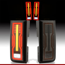 Load image into Gallery viewer, Hummer H2 2003-2009 LED Tail Lights Black Housing Smoke Len
