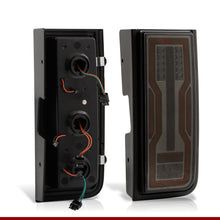 Load image into Gallery viewer, Hummer H2 2003-2009 LED Tail Lights Black Housing Smoke Len