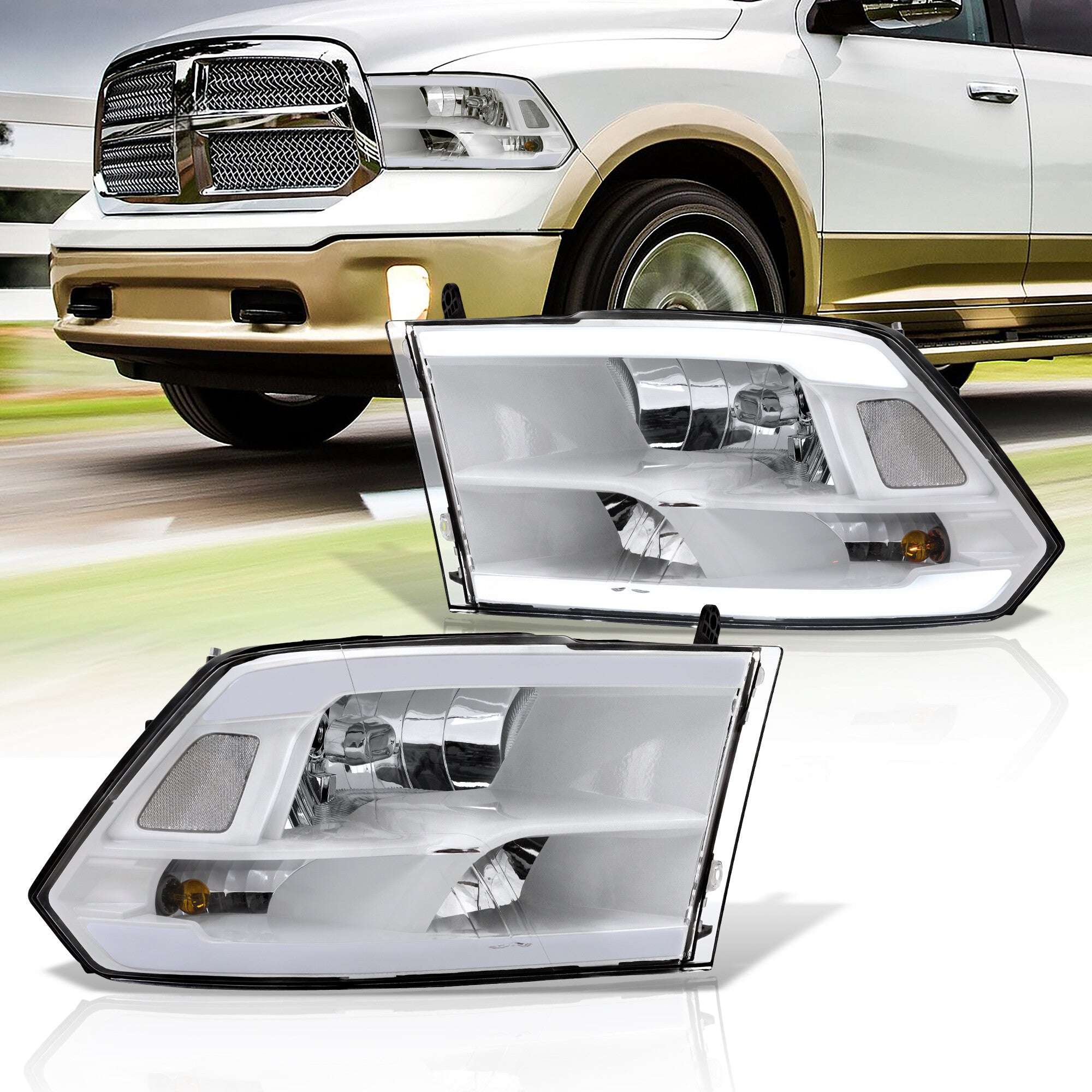 thumbnail image 2 of Fits 2009-2018 Dodge Ram 1500 2500 3500 Quad 2 of 12