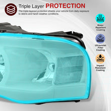 Load image into Gallery viewer, Dodge Ram 1500 2002-2005 / Ram 2500 3500 2003-2005 LED DRL Bar Factory Style Headlights White Housing Clear Len Clear Reflector