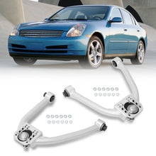 Load image into Gallery viewer, Nissan 350Z 2003-2009 / Infiniti G35 2003-2007 Front Upper Control Arms Camber Kit Silver