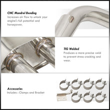 Load image into Gallery viewer, Cadillac Escalade 6.0L V8 2002-2006 Dual Tip Stainless Steel Catback Exhaust System (Excluding ESV & EXT Models) (Piping: 2.5" / 65mm | Tip: 4.5")