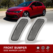 Load image into Gallery viewer, Volkswagen Golf MK8 2022-2024 / GTI MK8 2022-2024 Front Bumper Side Marker Reflector Lights Clear Len
