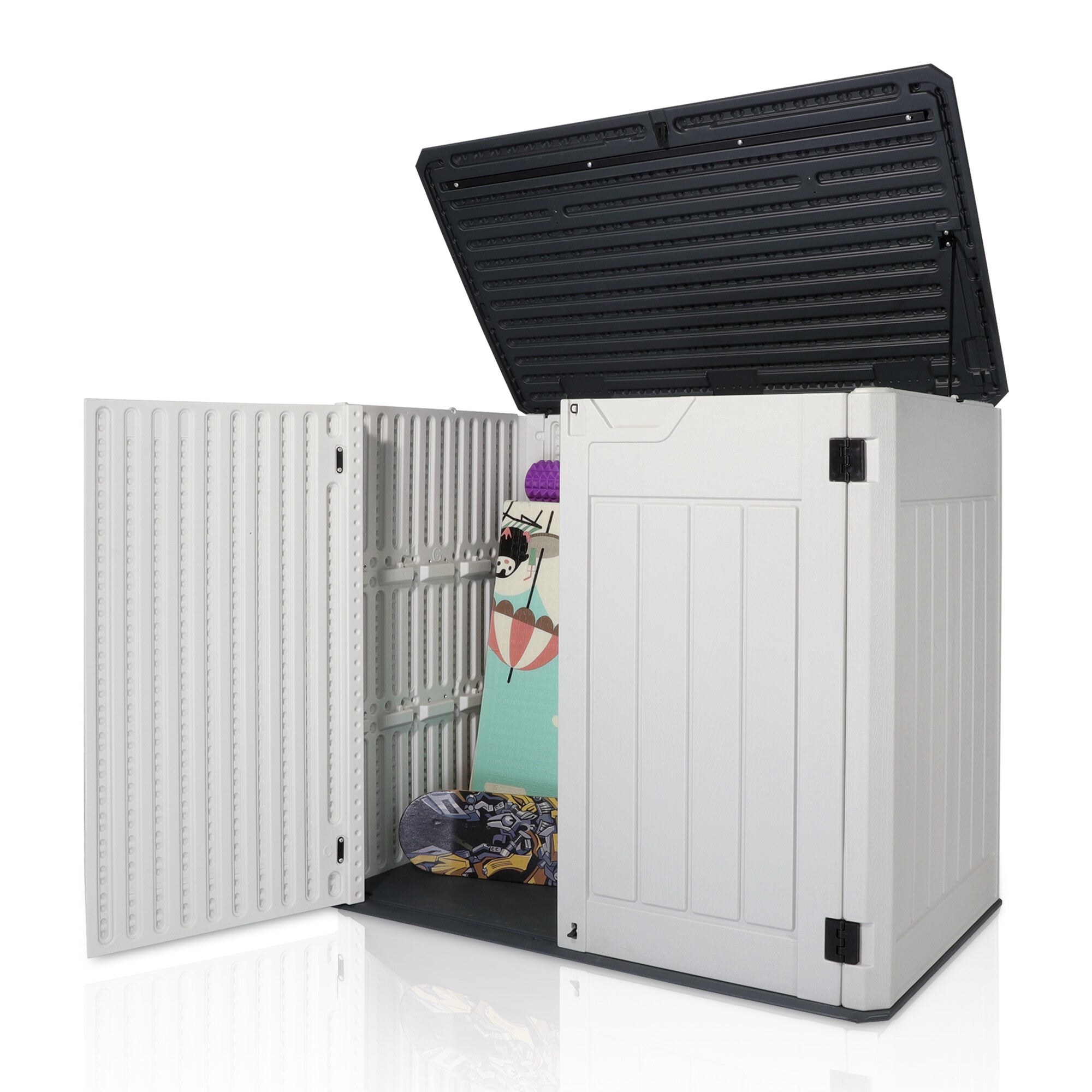 AJP Distributors 4.5ft x 2.8ft 47 Cu Ft Outdoor Storage Shed, Waterpro