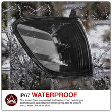 Load image into Gallery viewer, Toyota Tundra (Double Cab / 4 Door Models Only) 2005-2006 / Sequoia 2005-2007 Factory Style Corners Black Housing Clear Len Clear Reflector