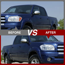Load image into Gallery viewer, Toyota Tundra (Double Cab / 4 Door Models Only) 2005-2006 / Sequoia 2005-2007 Factory Style Corners Chrome Housing Clear Len Clear Reflector