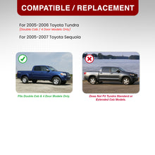 Load image into Gallery viewer, Toyota Tundra (Double Cab / 4 Door Models Only) 2005-2006 / Sequoia 2005-2007 Factory Style Corners Chrome Housing Clear Len Clear Reflector