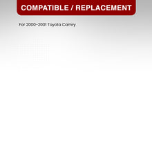 Load image into Gallery viewer, Toyota Camry 2000-2001 Factory Style Corners Black Housing Clear Len Clear Reflector