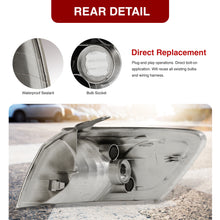 Load image into Gallery viewer, Toyota Camry 2000-2001 Factory Style Corner Light Right Passenger Side Black Housing Clear Len Clear Reflector