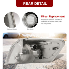 Load image into Gallery viewer, Toyota Camry 2000-2001 Factory Style Corner Light Right Passenger Side Chrome Housing Clear Len Clear Reflector