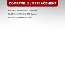 Load image into Gallery viewer, Nissan 350Z 2003-2009 / Infiniti G35 2003-2007 Front Upper & Rear Control Arms Camber Kit Red