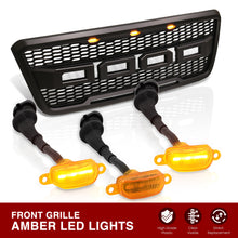 Load image into Gallery viewer, 2004-2008 Ford F-150 Front Bumper Grille Amber LED DRL Running Lights