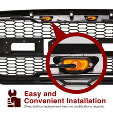 Load image into Gallery viewer, 2004-2008 Ford F-150 Front Bumper Grille Amber LED DRL Running Lights