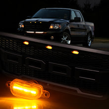 Load image into Gallery viewer, 2004-2008 Ford F-150 Front Bumper Grille Amber LED DRL Running Lights