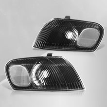 Load image into Gallery viewer, Toyota Corolla 1998-2000 Factory Style Corners Black Housing Clear Len Clear Reflector