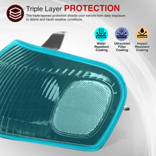 Load image into Gallery viewer, Toyota Corolla 1998-2000 Factory Style Corners Black Housing Clear Len Clear Reflector