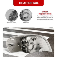 Load image into Gallery viewer, Toyota Corolla 1998-2000 Factory Style Corners Chrome Housing Clear Len Clear Reflector