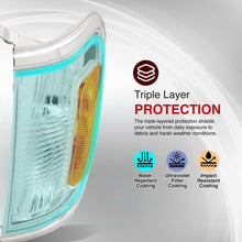 Load image into Gallery viewer, Toyota Tacoma 2001-2004 Factory Style Corners Chrome Housing Clear Len Amber Reflector