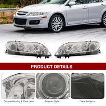 Load image into Gallery viewer, MAZDA 6 2006-2008 Head Lamp Unit (STD,HALOGEN) Chrome Housing Clear Lens Reflector