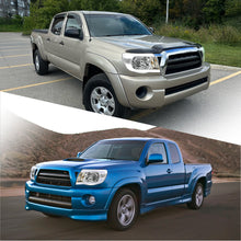 Load image into Gallery viewer, Toyota Tacoma 2005-2011 LED DRL Bar Factory Style Headlights Chrome Housing Clear Len Clear Reflector Sequential