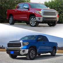 Load image into Gallery viewer, Toyota Tundra 2014-2021 LED DRL Bar Factory Style Headlights Black Housing Clear Len Clear Reflector (Halogen Models Only) Sequential