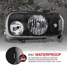 Load image into Gallery viewer, Ford Escape 2005-2007 Headlight Black Housing Clear Lens Reflector