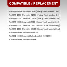 Load image into Gallery viewer, Chevrolet C10 C/K 1500 2500 3500 1988-1998 Crystal Bumper Light Black