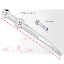 Load image into Gallery viewer, JDM Sport Acura Integra 1990-2001 / Honda Civic 1988-2000 / CRX 1988-1991 / Del Sol 1993-1997 Heavy Duty Single Bend Short Shifter Silver