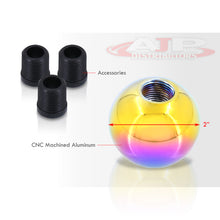 Load image into Gallery viewer, JDM Sport Universal Weighted Ball Style Shift Knob Neo Chrome