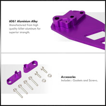 Load image into Gallery viewer, JDM Sport Acura Integra 1990-2001 / Honda Civic 1992-1995 / Del Sol 1993-1997 Rear Subframe Brace Purple