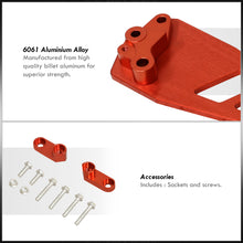 Load image into Gallery viewer, JDM Sport Honda Civic 1996-2000 Rear Subframe Brace Red
