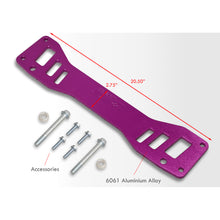 Load image into Gallery viewer, JDM Sport Acura RSX 2002-2006 / Honda Civic SI 2003-2005 Rear Subframe Brace Purple