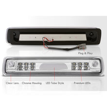 Load image into Gallery viewer, Chevrolet Colorado 2015-2022 / GMC Canyon 2015-2022 LED Bar 3rd Brake Light Chrome Housing Clear Len (Version 2)