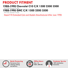 Load image into Gallery viewer, Chevrolet C/K 1500 2500 3500 1988-1998 / GMC C/K 1500 2500 3500 1988-1998 LED 3rd Brake Light Chrome Housing Smoke Len