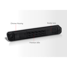 Load image into Gallery viewer, Chevrolet C/K 1500 2500 3500 1988-1998 / GMC C/K 1500 2500 3500 1988-1998 LED 3rd Brake Light Chrome Housing Smoke Len