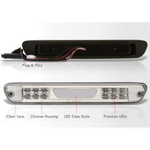 Load image into Gallery viewer, Chevrolet Colorado 2004-2012 / GMC Canyon 2004-2012 / Isuzu i-280 i-350 2006 / i-290 i-370 2007-2008 LED Bar 3rd Brake Light Chrome Housing Clear Len (Version 2)