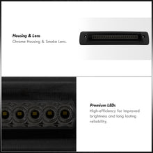 Load image into Gallery viewer, Chevrolet Colorado 2015-2022 / GMC Canyon 2015-2022 Strobe LED 3rd Brake Light Chrome Housing Smoke Len