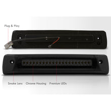 Load image into Gallery viewer, Chevrolet Colorado 2015-2022 / GMC Canyon 2015-2022 Strobe LED 3rd Brake Light Chrome Housing Smoke Len