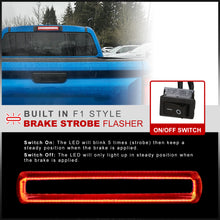 Load image into Gallery viewer, Chevrolet Colorado 2015-2022 / GMC Canyon 2015-2022 Strobe LED 3rd Brake Light Chrome Housing Smoke Len